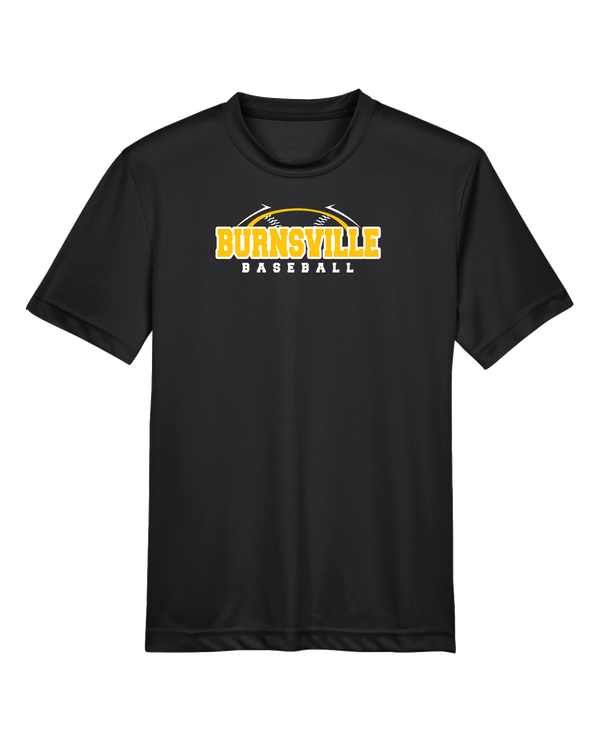 Burnsville HS Baseball Twill - Youth Performance T-Shirt