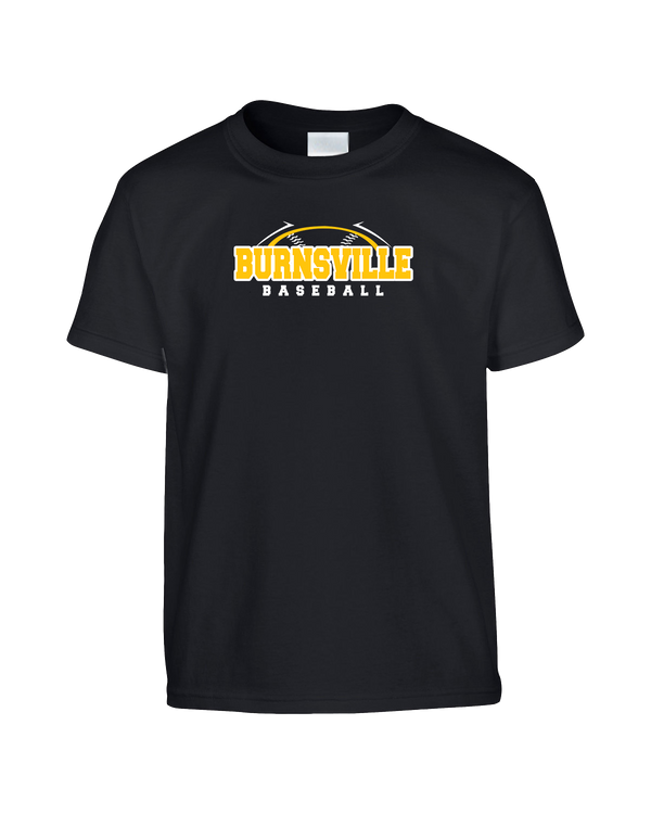 Burnsville HS Baseball Twill - Youth T-Shirt