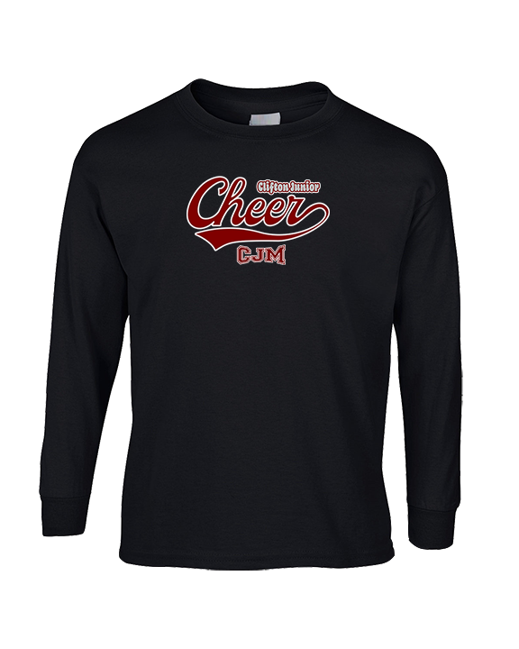 CJM HS Cheer Cheer Banner - Cotton Longsleeve