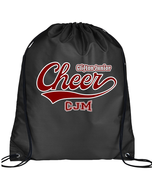 CJM HS Cheer Cheer Banner - Drawstring Bag
