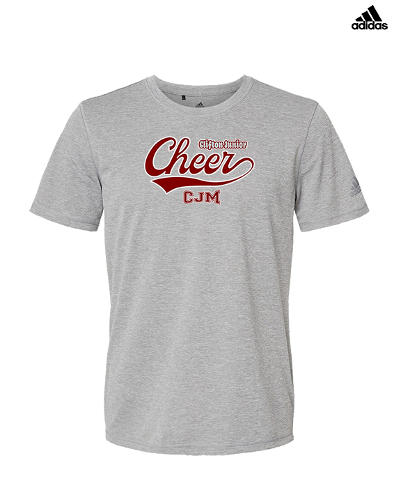 CJM HS Cheer Cheer Banner - Mens Adidas Performance Shirt