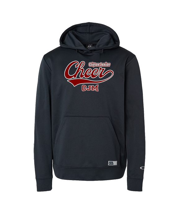 CJM HS Cheer Cheer Banner - Oakley Performance Hoodie