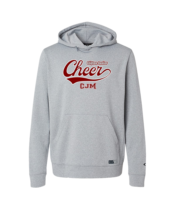 CJM HS Cheer Cheer Banner - Oakley Performance Hoodie