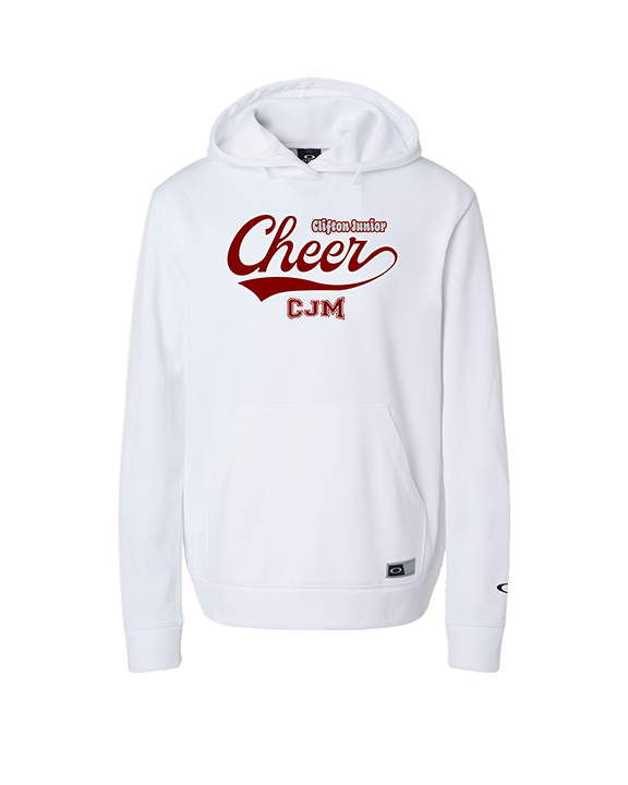 CJM HS Cheer Cheer Banner - Oakley Performance Hoodie