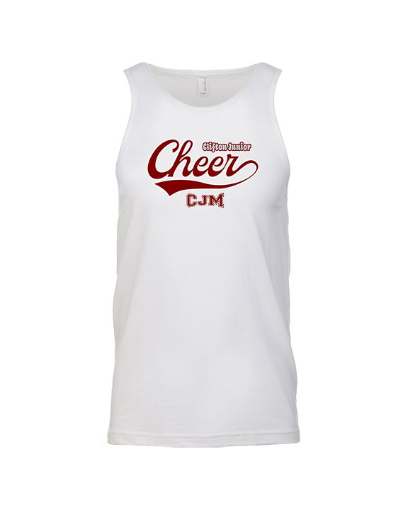 CJM HS Cheer Cheer Banner - Tank Top