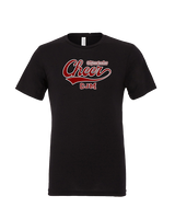 CJM HS Cheer Cheer Banner - Tri-Blend Shirt