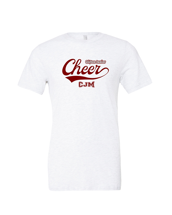 CJM HS Cheer Cheer Banner - Tri-Blend Shirt