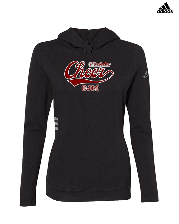 CJM HS Cheer Cheer Banner - Womens Adidas Hoodie