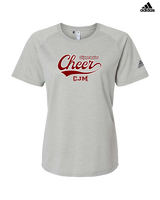 CJM HS Cheer Cheer Banner - Womens Adidas Performance Shirt