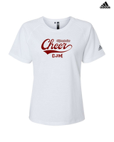 CJM HS Cheer Cheer Banner - Womens Adidas Performance Shirt