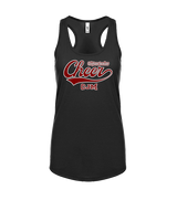 CJM HS Cheer Cheer Banner - Womens Tank Top