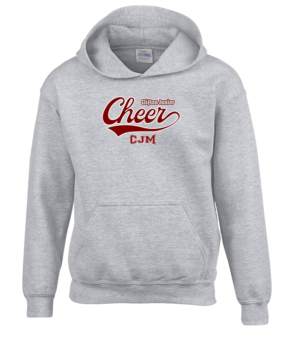 CJM HS Cheer Cheer Banner - Youth Hoodie