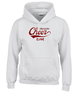 CJM HS Cheer Cheer Banner - Youth Hoodie