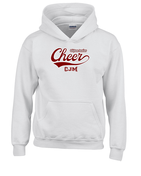CJM HS Cheer Cheer Banner - Youth Hoodie