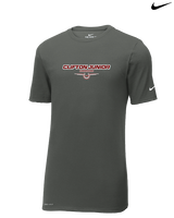 CJM HS Cheer Design - Mens Nike Cotton Poly Tee