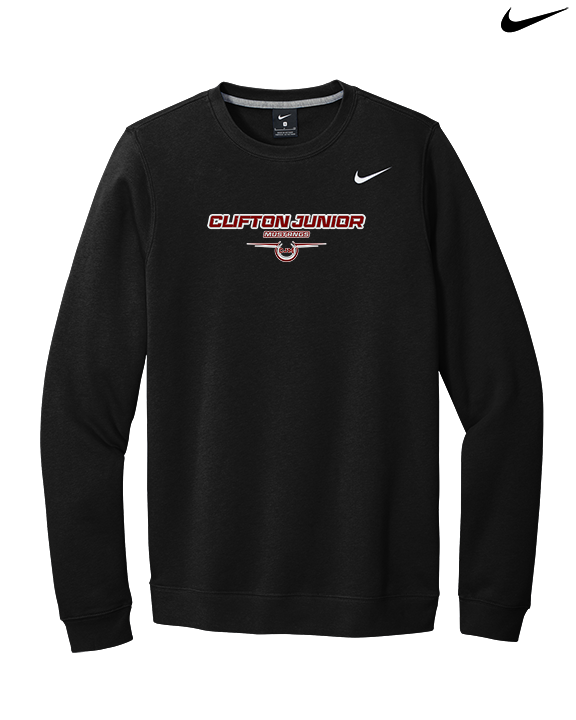 CJM HS Cheer Design - Mens Nike Crewneck