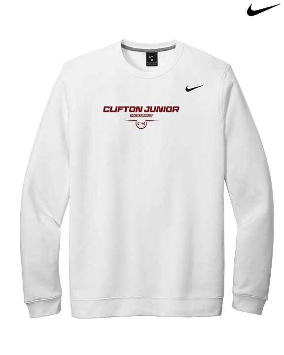 CJM HS Cheer Design - Mens Nike Crewneck