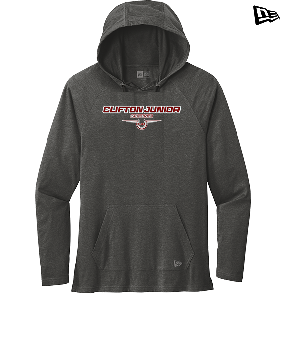 CJM HS Cheer Design - New Era Tri-Blend Hoodie