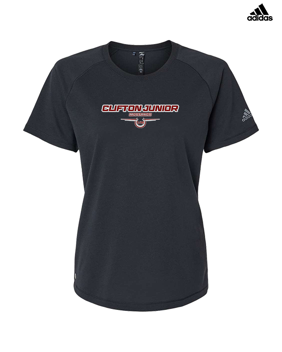 CJM HS Cheer Design - Womens Adidas Performance Shirt