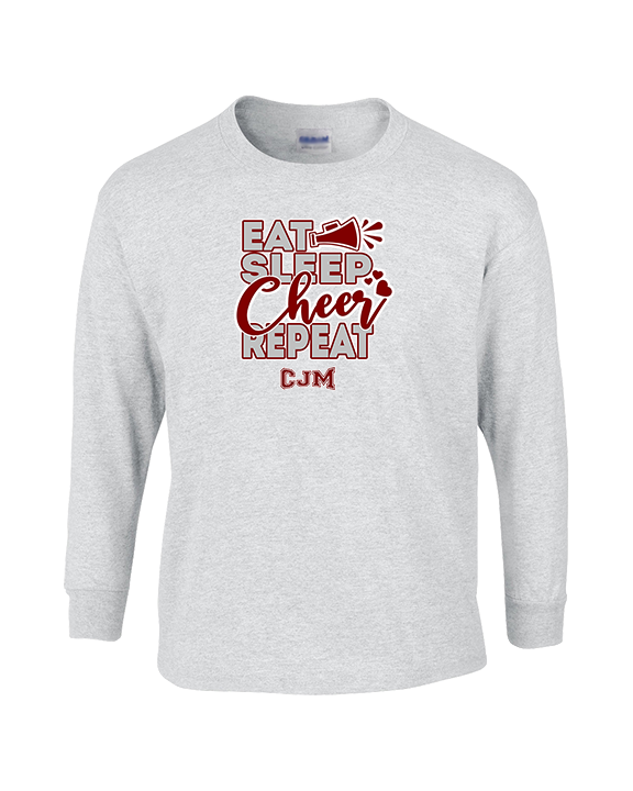 CJM HS Cheer Eat Sleep Cheer - Cotton Longsleeve
