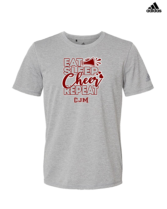 CJM HS Cheer Eat Sleep Cheer - Mens Adidas Performance Shirt