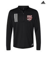 CJM HS Cheer Eat Sleep Cheer - Mens Adidas Quarter Zip