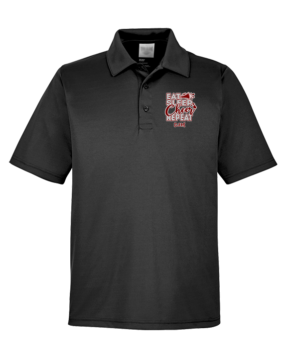 CJM HS Cheer Eat Sleep Cheer - Mens Polo