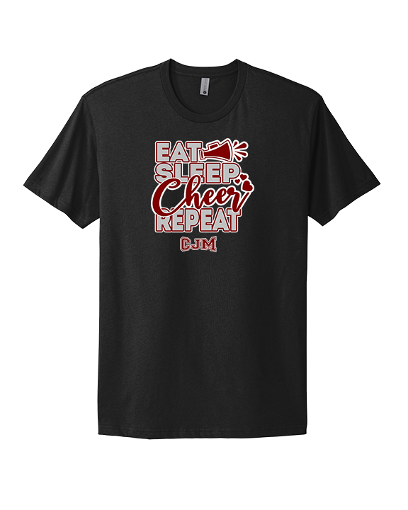 CJM HS Cheer Eat Sleep Cheer - Mens Select Cotton T-Shirt