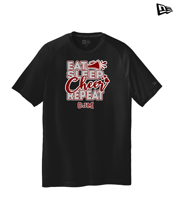 CJM HS Cheer Eat Sleep Cheer - New Era Performance Shirt
