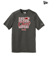 CJM HS Cheer Eat Sleep Cheer - New Era Performance Shirt