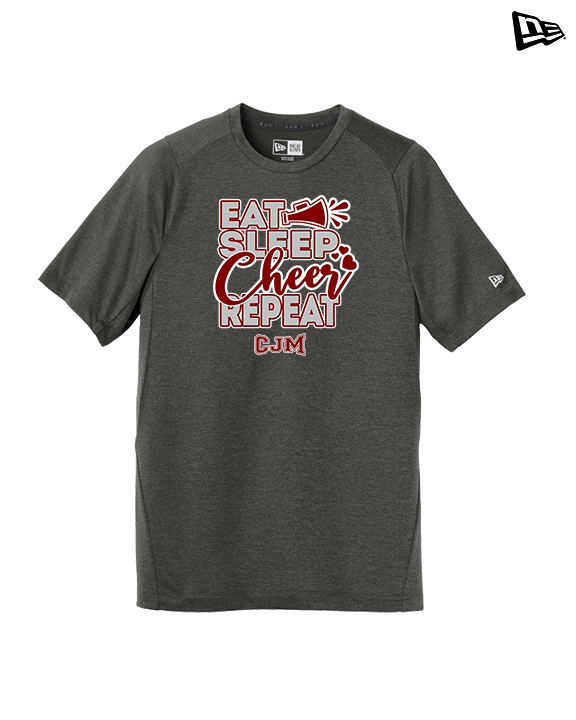 CJM HS Cheer Eat Sleep Cheer - New Era Performance Shirt