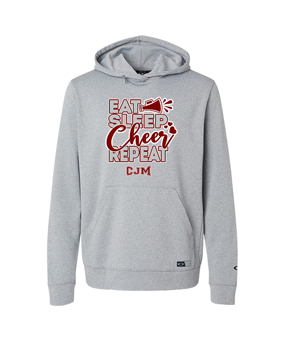 CJM HS Cheer Eat Sleep Cheer - Oakley Performance Hoodie