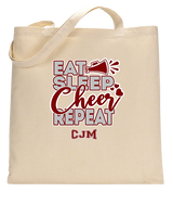 CJM HS Cheer Eat Sleep Cheer - Tote