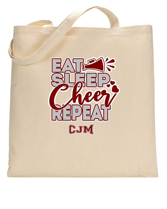 CJM HS Cheer Eat Sleep Cheer - Tote