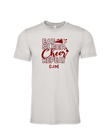 CJM HS Cheer Eat Sleep Cheer - Tri-Blend Shirt