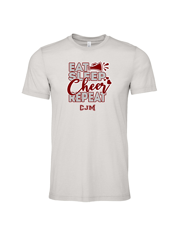 CJM HS Cheer Eat Sleep Cheer - Tri-Blend Shirt