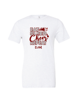 CJM HS Cheer Eat Sleep Cheer - Tri-Blend Shirt