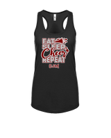 CJM HS Cheer Eat Sleep Cheer - Womens Tank Top
