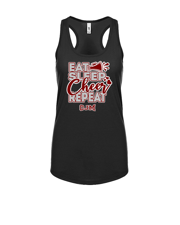 CJM HS Cheer Eat Sleep Cheer - Womens Tank Top