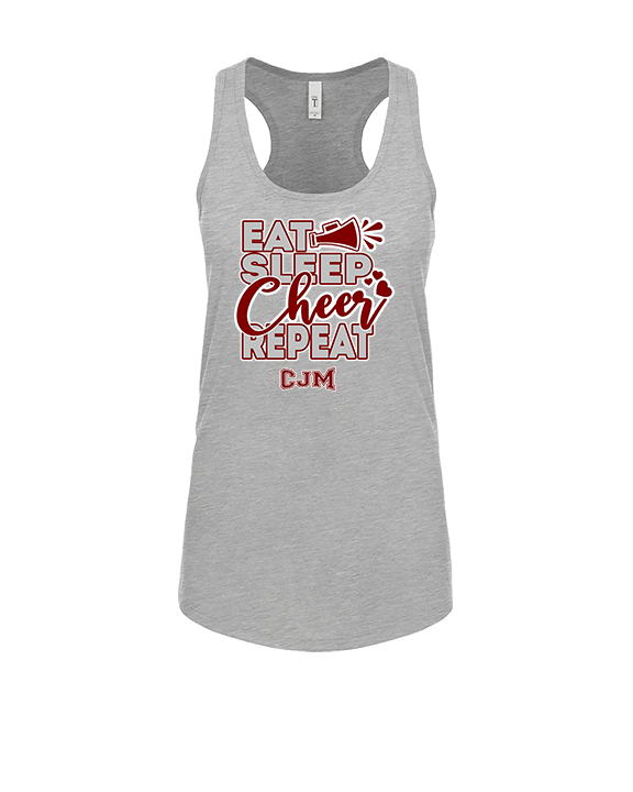 CJM HS Cheer Eat Sleep Cheer - Womens Tank Top