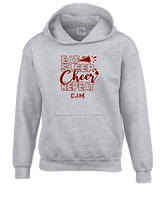 CJM HS Cheer Eat Sleep Cheer - Youth Hoodie