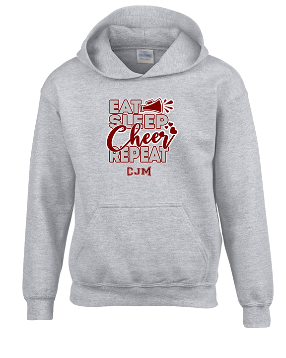 CJM HS Cheer Eat Sleep Cheer - Youth Hoodie