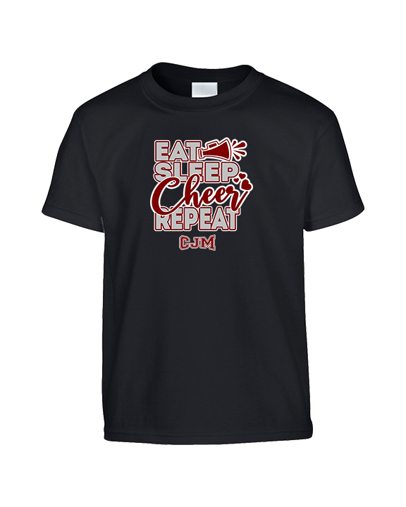 CJM HS Cheer Eat Sleep Cheer - Youth Shirt