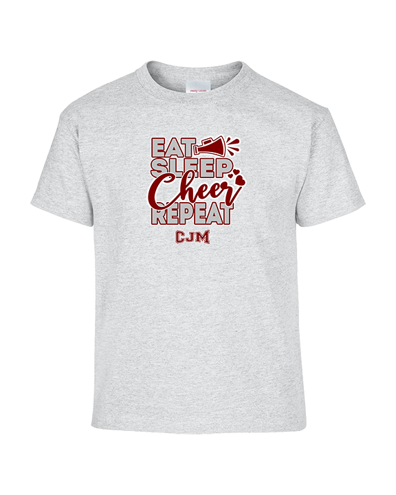 CJM HS Cheer Eat Sleep Cheer - Youth Shirt