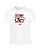 CJM HS Cheer Eat Sleep Cheer - Youth Shirt