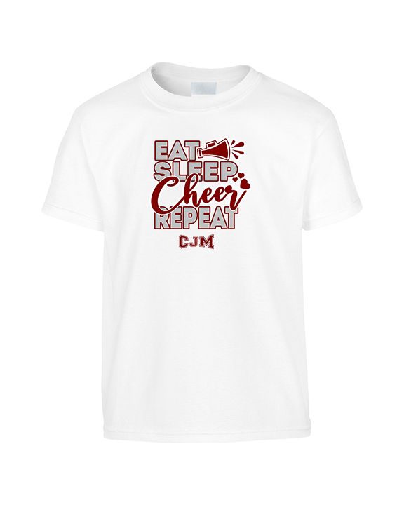 CJM HS Cheer Eat Sleep Cheer - Youth Shirt