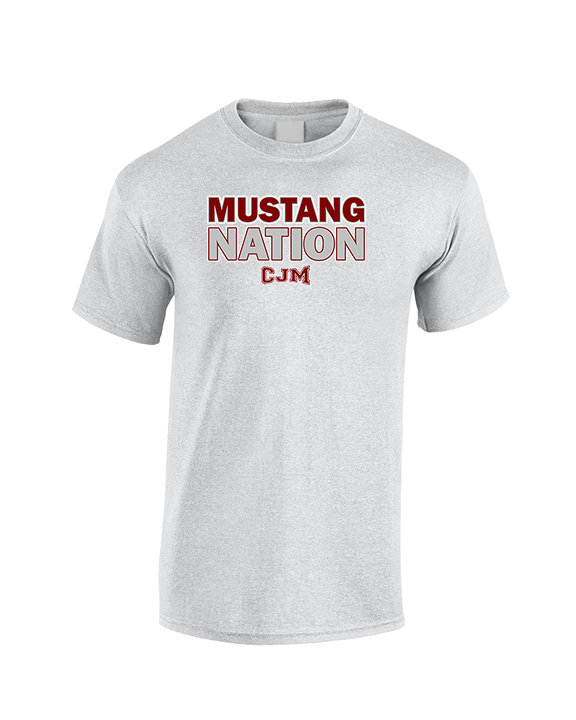 CJM HS Cheer Nation - Cotton T-Shirt