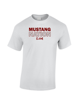 CJM HS Cheer Nation - Cotton T-Shirt