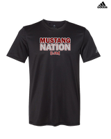 CJM HS Cheer Nation - Mens Adidas Performance Shirt