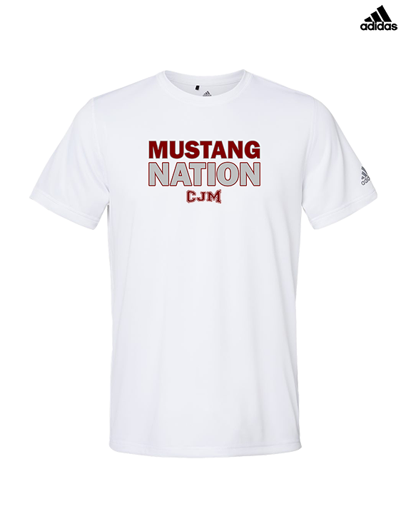 CJM HS Cheer Nation - Mens Adidas Performance Shirt